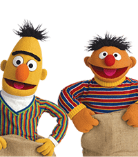 Bert en Ernie meet and greet inhuren, Kidshelden kinderentertainment