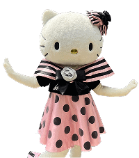 Hello Kitty meet and greet huren, Kidshelden kinderentertainment