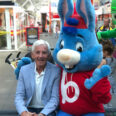 Bobo mascotte act huren voor winkelcentrum event