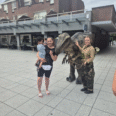 Meet & Greet Velociraptor in het winkelcentrum