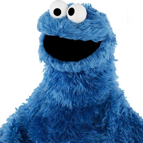 Koekiemonster_Kidshelden_Winkelcentrumpromotie_meetgreet Koekiemonster mascotte inhuren