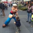 Popeye inhuren bij Kidshelden voor meet and greet
