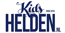 Kidshelden blauw kinderentertainment logo